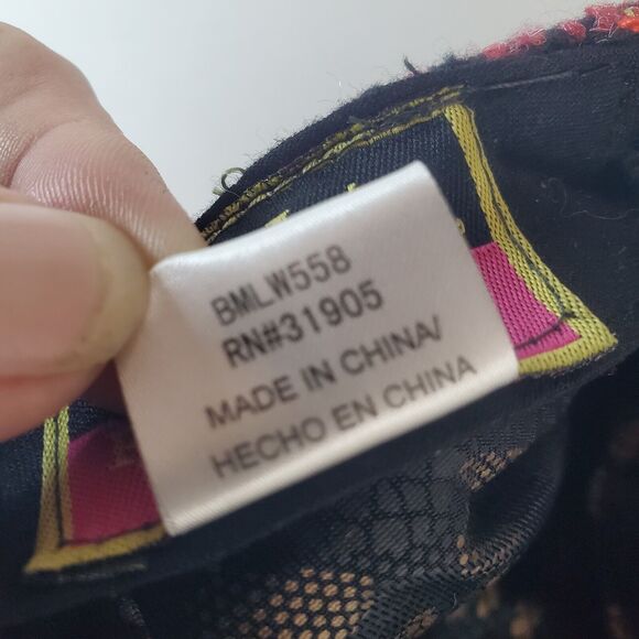 Scala Pronto Pink Cabbie Boucle Wool Blend Hat Black Lining News Paper Boy - Picture 9 of 9